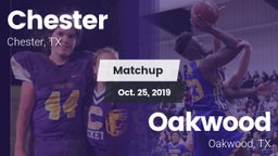 Matchup: Chester vs. Oakwood  2019