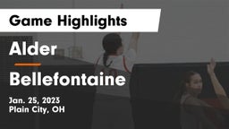 Alder  vs Bellefontaine  Game Highlights - Jan. 25, 2023