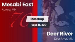 Matchup: Mesabi East vs. Deer River  2017
