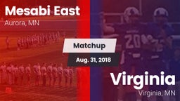 Matchup: Mesabi East vs. Virginia  2018