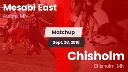 Matchup: Mesabi East vs. Chisholm  2018