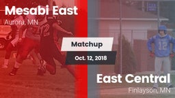 Matchup: Mesabi East vs. East Central  2018