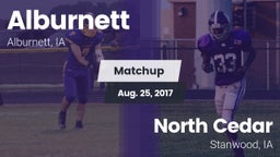 Matchup: Alburnett vs. North Cedar  2017