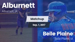 Matchup: Alburnett vs. Belle Plaine  2017