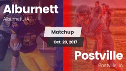 Matchup: Alburnett vs. Postville  2017