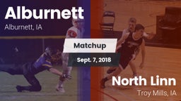 Matchup: Alburnett vs. North Linn  2018