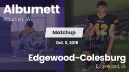 Matchup: Alburnett vs. Edgewood-Colesburg  2018