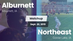 Matchup: Alburnett vs. Northeast  2019