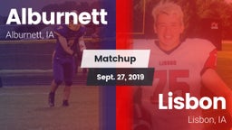 Matchup: Alburnett vs. Lisbon  2019