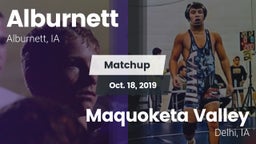 Matchup: Alburnett vs. Maquoketa Valley  2019