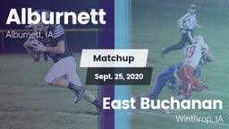 Matchup: Alburnett vs. East Buchanan  2020