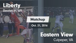 Matchup: Liberty vs. Eastern View  2016