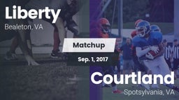 Matchup: Liberty vs. Courtland  2017