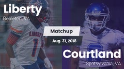 Matchup: Liberty vs. Courtland  2018