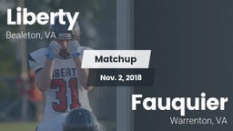 Matchup: Liberty vs. Fauquier  2018