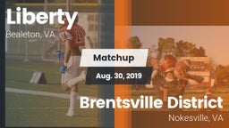 Matchup: Liberty vs. Brentsville District  2019