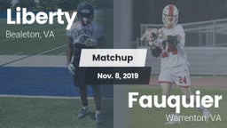 Matchup: Liberty vs. Fauquier  2019