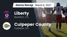 Recap: Liberty  vs. Culpeper County  2021