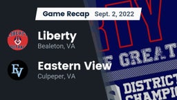 Recap: Liberty  vs. Eastern View  2022