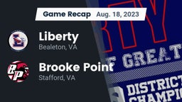 Recap: Liberty  vs. Brooke Point  2023