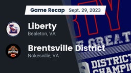 Recap: Liberty  vs. Brentsville District  2023