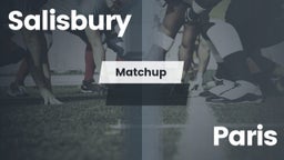 Matchup: Salisbury vs. Paris  2015