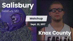 Matchup: Salisbury vs. Knox County  2017