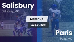 Matchup: Salisbury vs. Paris  2018