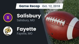 Recap: Salisbury  vs. Fayette  2018