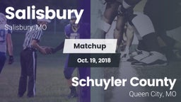 Matchup: Salisbury vs. Schuyler County 2018