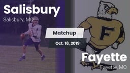 Matchup: Salisbury vs. Fayette  2019