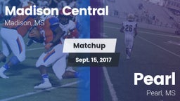 Matchup: Madison Central vs. Pearl  2017