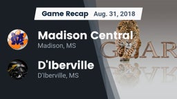 Recap: Madison Central  vs. D'Iberville  2018