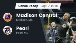 Recap: Madison Central  vs. Pearl  2018