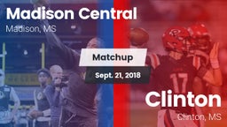 Matchup: Madison Central vs. Clinton  2018