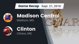 Recap: Madison Central  vs. Clinton  2018