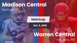 Matchup: Madison Central vs. Warren Central  2018