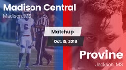 Matchup: Madison Central vs. Provine  2018
