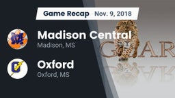 Recap: Madison Central  vs. Oxford  2018