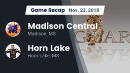 Recap: Madison Central  vs. Horn Lake  2018