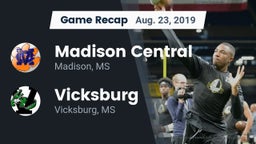 Recap: Madison Central  vs. Vicksburg  2019
