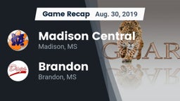 Recap: Madison Central  vs. Brandon  2019