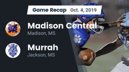 Recap: Madison Central  vs. Murrah  2019