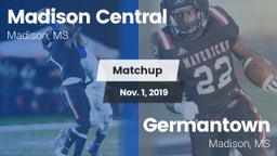 Matchup: Madison Central vs. Germantown  2019