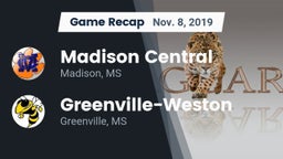 Recap: Madison Central  vs. Greenville-Weston  2019