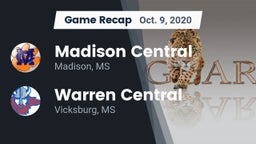 Recap: Madison Central  vs. Warren Central  2020