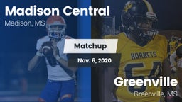 Matchup: Madison Central vs. Greenville  2020