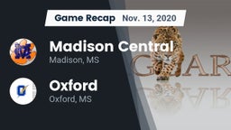 Recap: Madison Central  vs. Oxford  2020
