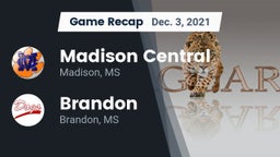 Recap: Madison Central  vs. Brandon  2021