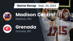 Recap: Madison Central  vs. Grenada  2022